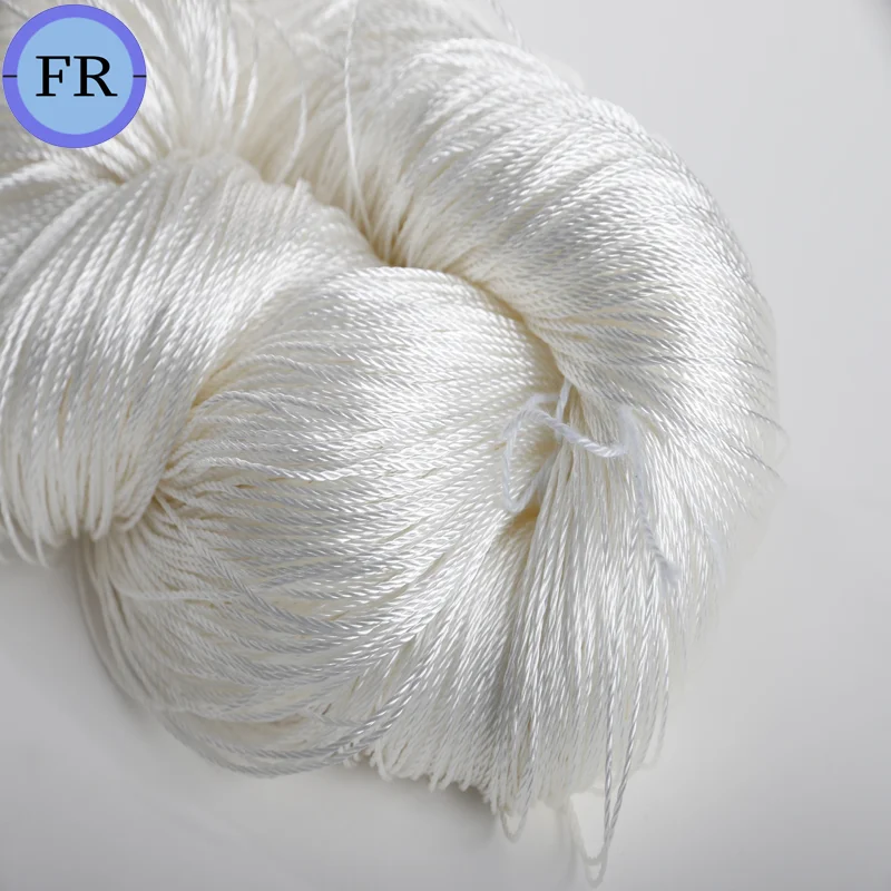 Bailu brand Twisted rayon thread with good evenness 600d/1x3 for carpet tufting