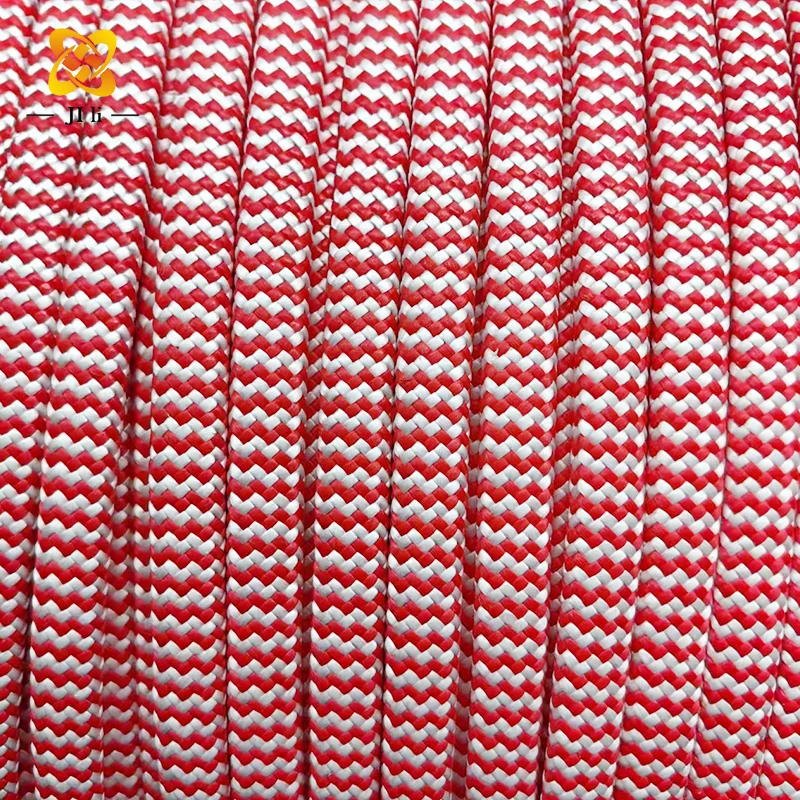 8mm UHMWPE Braided Rope Low Extension Outdoor Climbing Mooring Rope with UV Resistance Strong and Low Extension UV Resistance