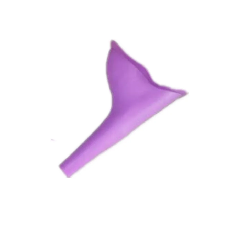 
Hot selling Portable Travel Camping Outdoor Standing Pee Reusable silicone Female Women Urinal 