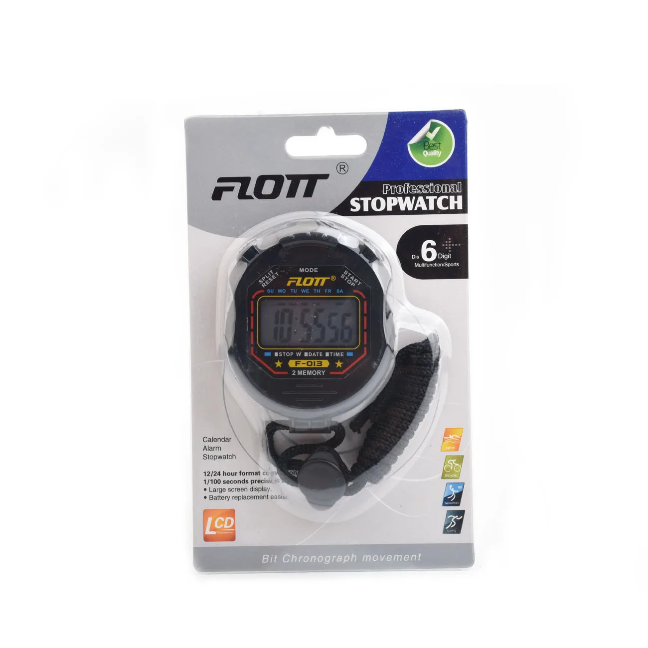 Stopwatch Timer  Stopwatch with ON/OFF Silent Stopwatch Simple Operation Digital Stop Watch for Sports Coaches Swimming Running