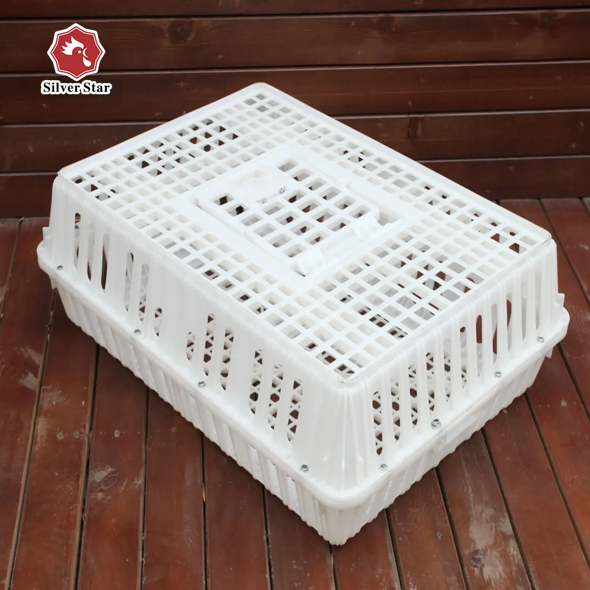 Poultry Transport Box For Chicken/Duck/Turkey Plastic Transport Cage