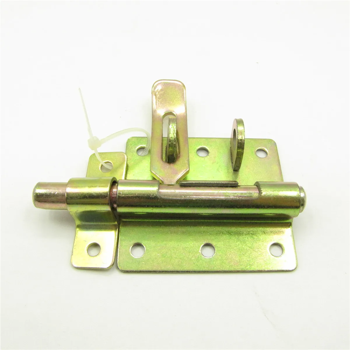Yellow zinc plated lock tower bolt