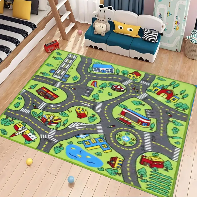 Мягкий детский коврик моющийся нейлоновый резиновый для ванной комнаты и ковер детской