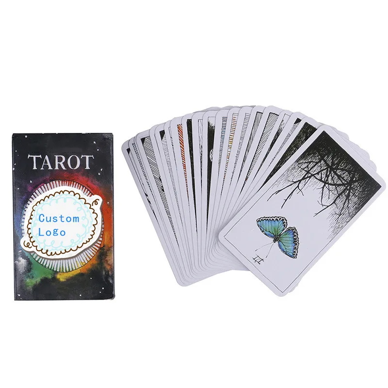 Tarot decks buy wholesale playing cards board game paper printing Custom tarot card