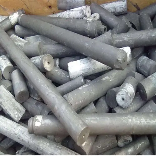 High Performance Carbon Anode Block Used Broken Graphite Electrode Scrap in Casting