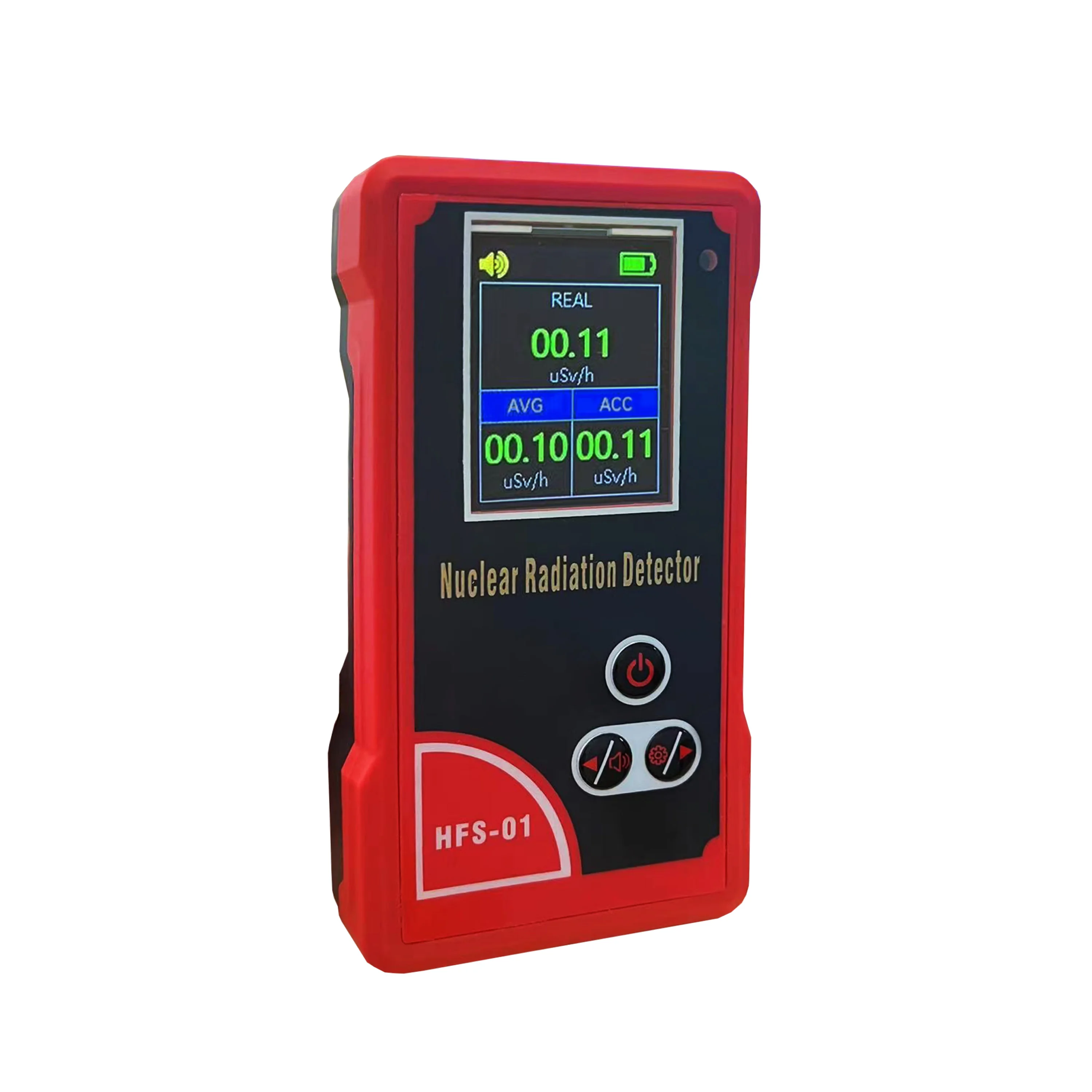 Wide detection range Industry-leading sensitivity  Advanced Technology User-Friendly Interface Nuclear Radiation Detector