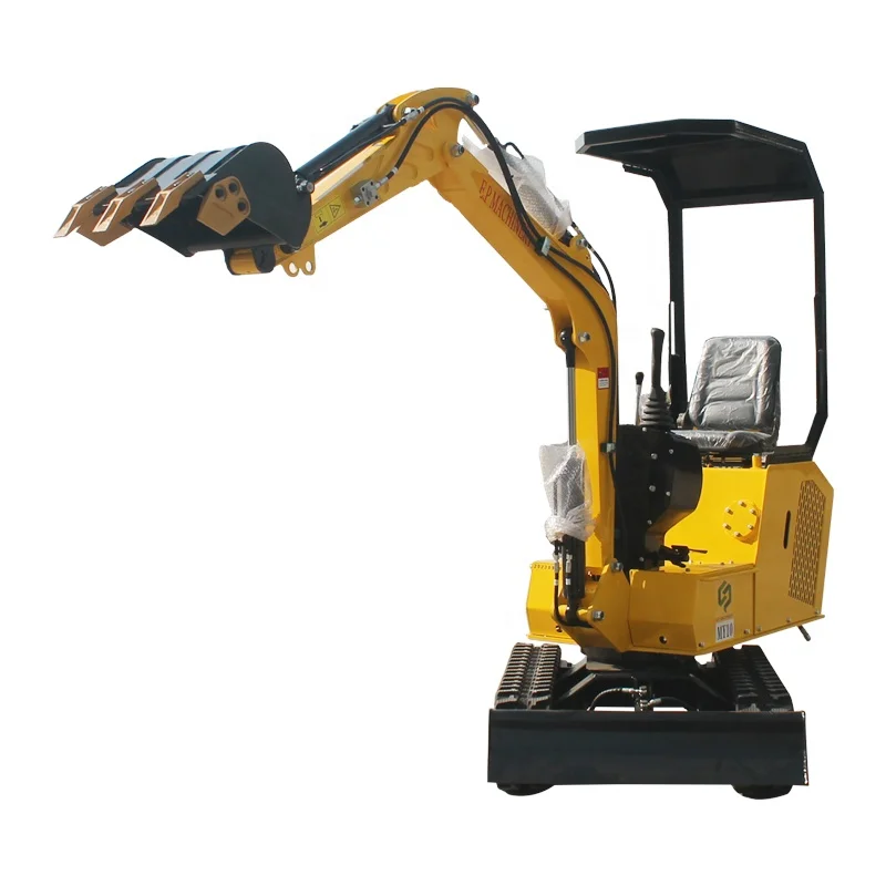 E.P High Quality China Famous Brand Second Hand Electric Household Used Miniature 1 Ton Compact Digging Machine For Sale