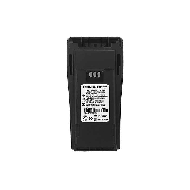 Rechargeable type-c walkie talkie battery NNTN4497CR for motorola MTX888 PR400-LI CP140 CP160