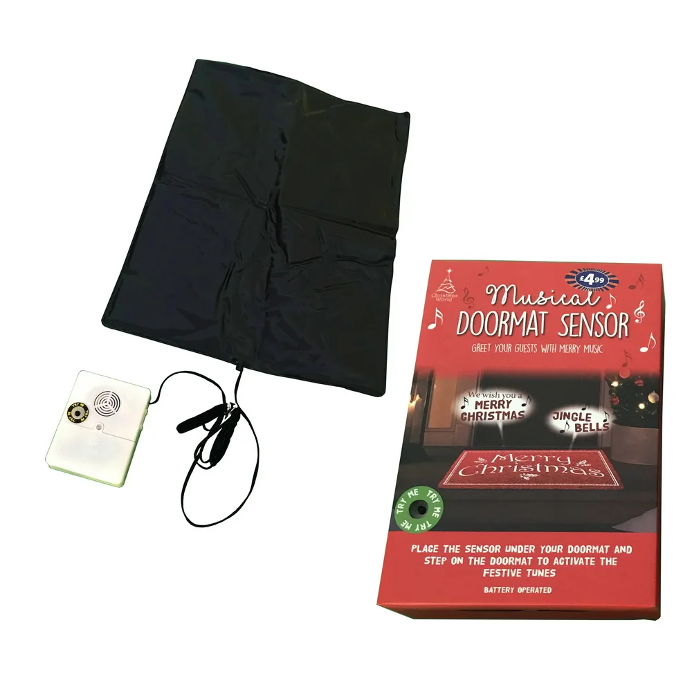 Halloween Screaming door mat sensor Merry Christmas holiday Musical mat sensor
