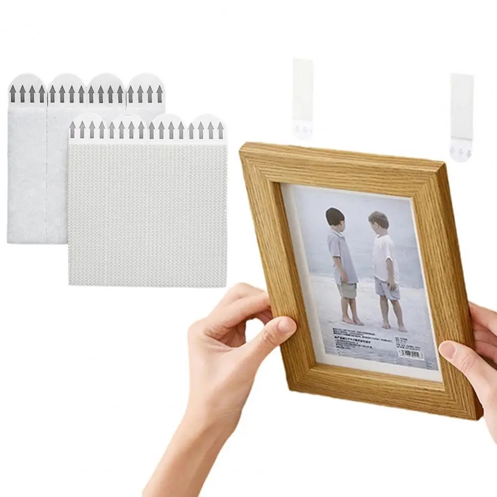 EONBON Picture Hanging Strips, No Tools Wire Hooks And Utility Hooks, Picture Hanging Strips Damage-Free Frame&Picture H