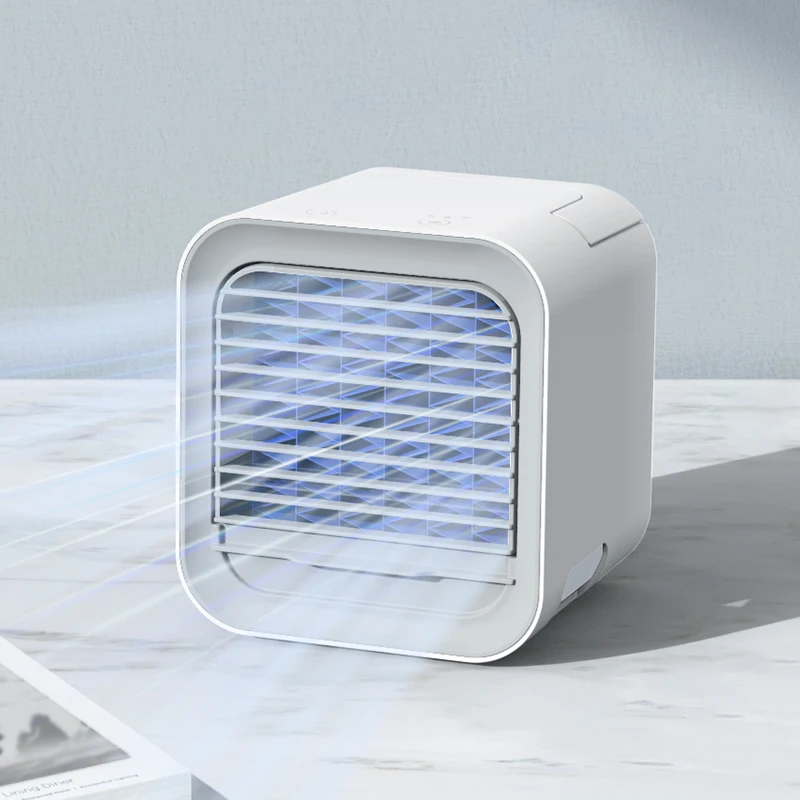 2023 High Quality Air Cooler Fan Mini Portable Usb Rechargeable Small Water Evaporative Air Coolers