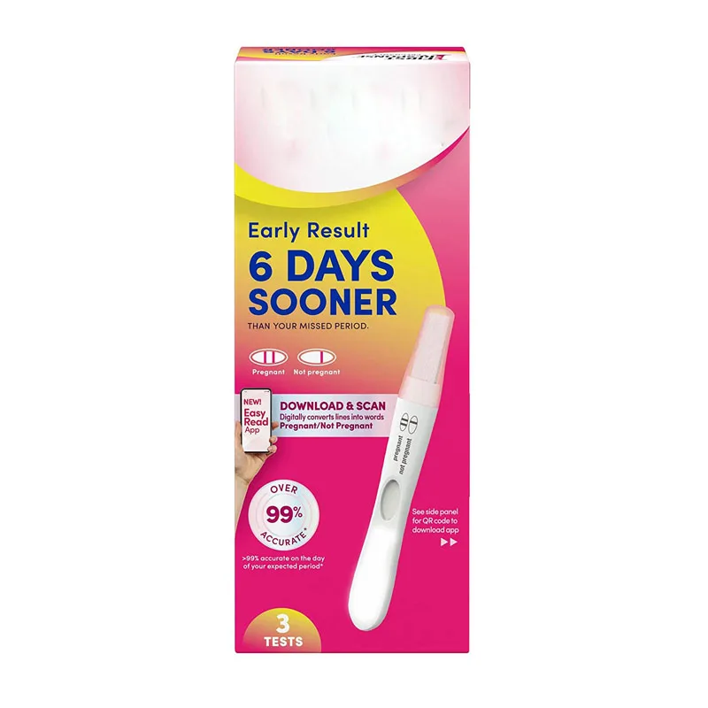 CE ISO Homeuse One Step HCG Pregnancy Test Kit Midstream Early Result Pregnancy Test