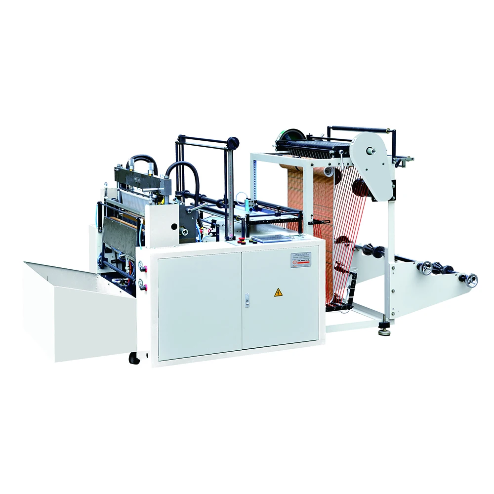 
Wholesale T-shirt Bag Making Machine with Two-line Hot Sealing Hot Cutting Machine 