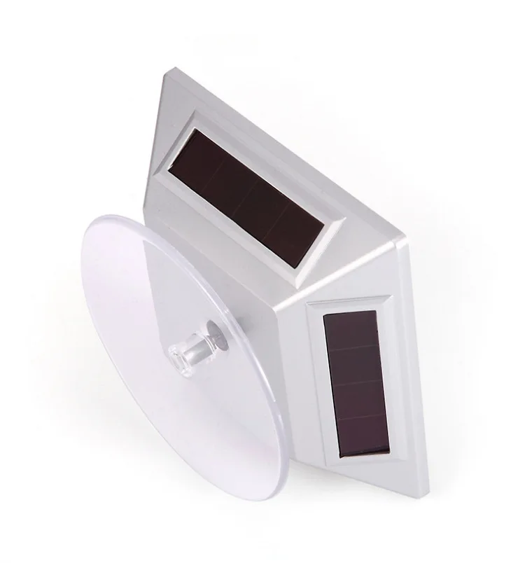 Acrylic Tray New Energy Solar Power Showcase Advertising Equipment Rotating Solar Display Stand 360 Degree