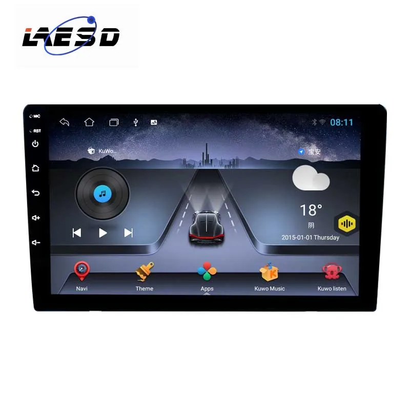 Leshida IPS 2 din radio android player Radio Tuner android auto with navigation china for car radio
