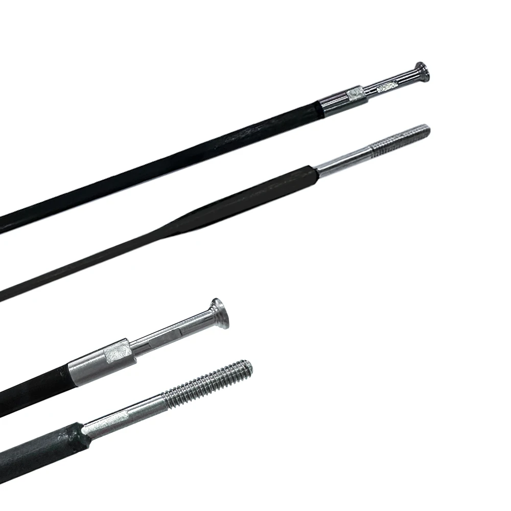 Ultra-Light Carbon Spokes for MTB and Road Bicycle Wheels Bicycle Spoke Straight Head Design Boost Riding Performance