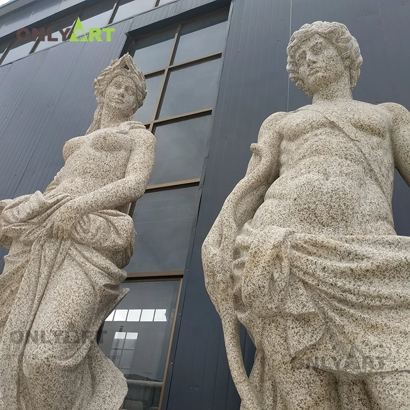 Custom Project Sitting White Nude Woman Stone Marble Sculpture Female Statue