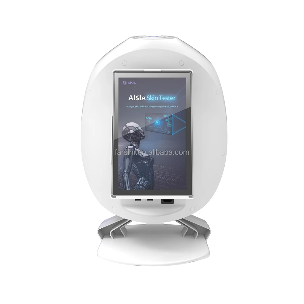 FARSLIM 2023 15.6 inch 3D Beauty Face Skin Analyzer Device  Analysis Facial Skin Care Analysis Salon equipment