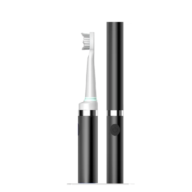 Cheap battery powered Travel electric toothbrush Dupont sonic vibrations for adult SEAGO&POP