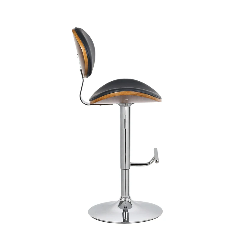 Longrun Silla De Bar поворотный барный стул регулируемый подъемный Счетчик Высота Бентвуд для кухни
