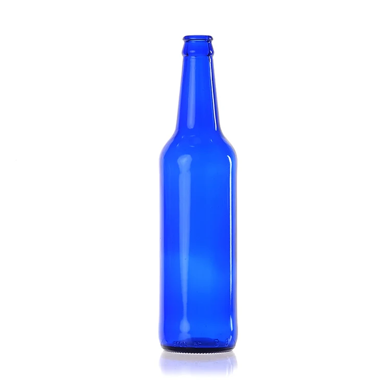 Whole Sale 750 Ml Alcohol Beer Juice Beverage Glass Bottle With Crown Cap