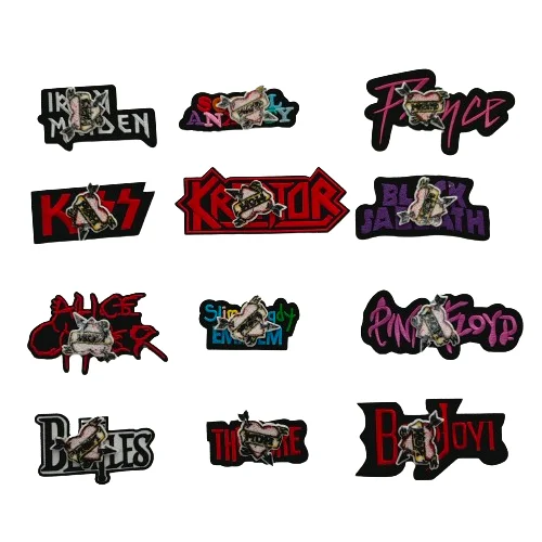 On Patches for Backpack Applique Iron Customized Perfect Quality Attractive Cool Embroidered Fabric Custom Sustainable