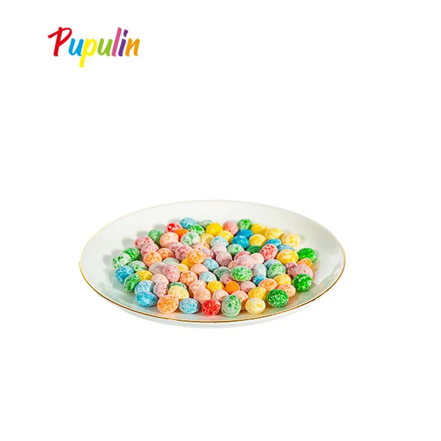 Super Sour Rainbow Colorful Sour Soft  Chewy Candy and Sweet Fruity Flavours Gumming Candy