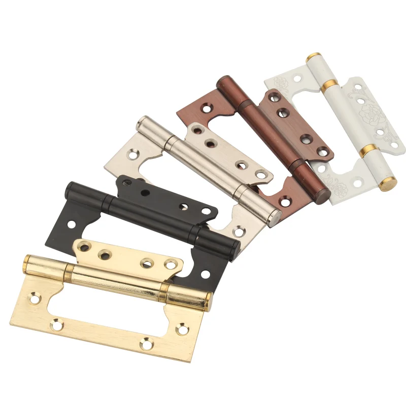 Cheap Furniture Butt Iron Stainless Steel 304 Folding Door Hinges Flat Hinge