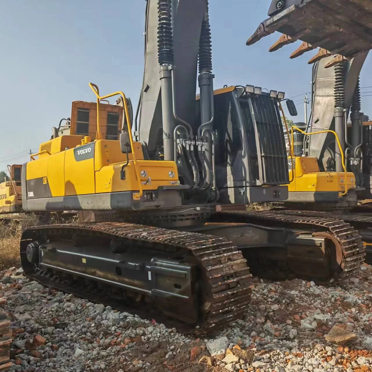 CN Supplier Contact Chat Now Compare Used Large Excavator Volvo EC480DL Mechanical Equipment Power Enough Efficient USA