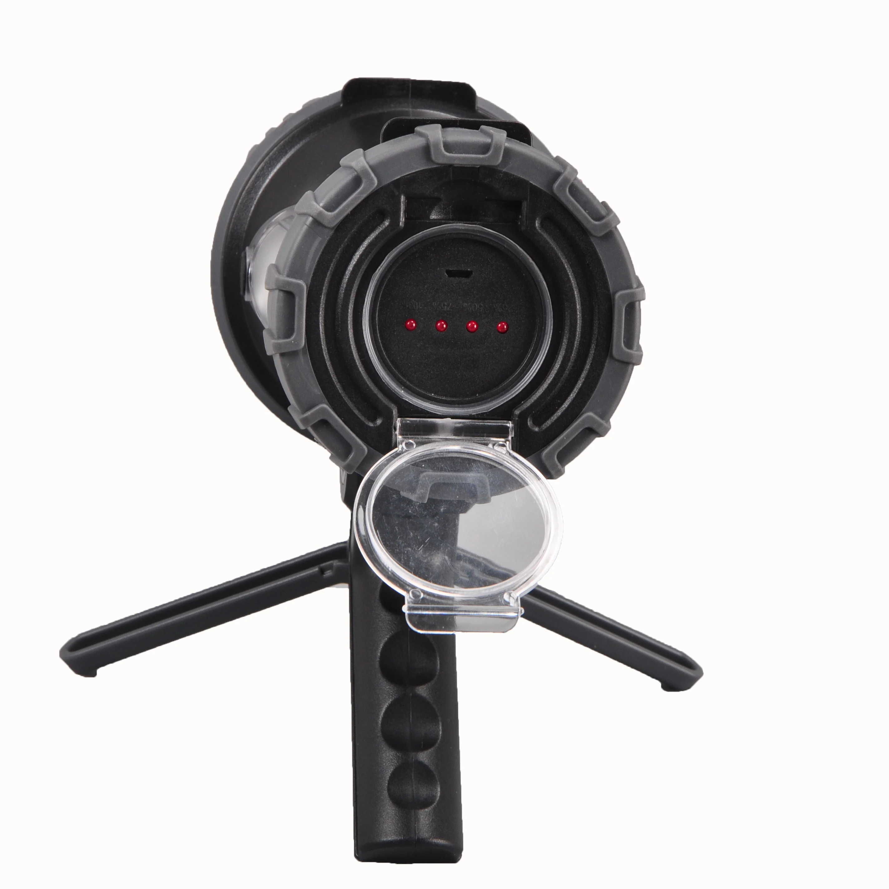 Rechargeable solar led flashlight  energy-saving portable torch