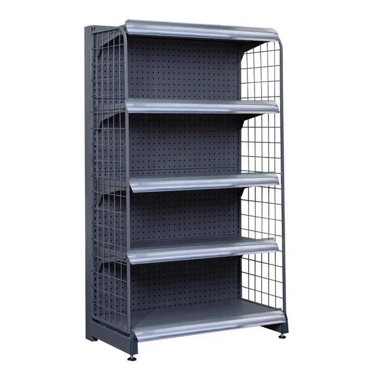 Производитель заводская цена современная металлическая стойка для гондолы стеллаж продуктовых магазинов витрина супермаркетов