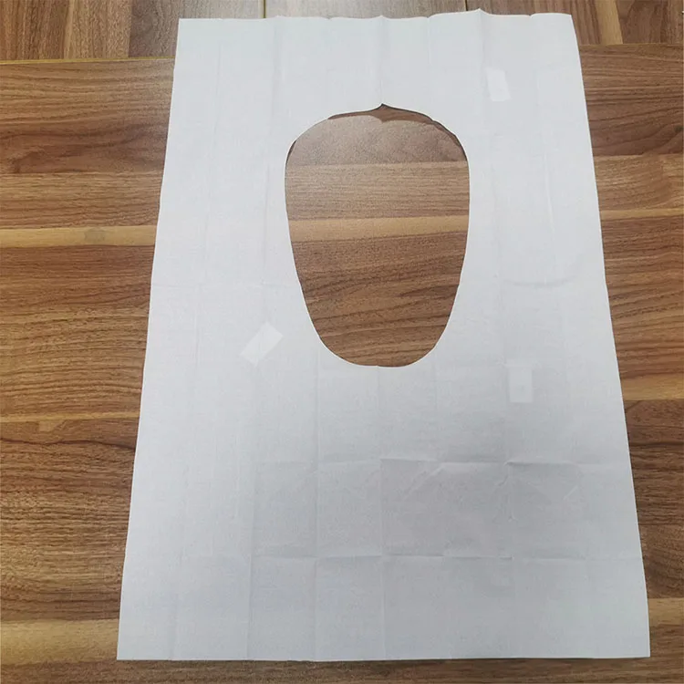 2024 New Arrival JM Flushable Disposable Toilet Seat Paper Cover With Solute Film