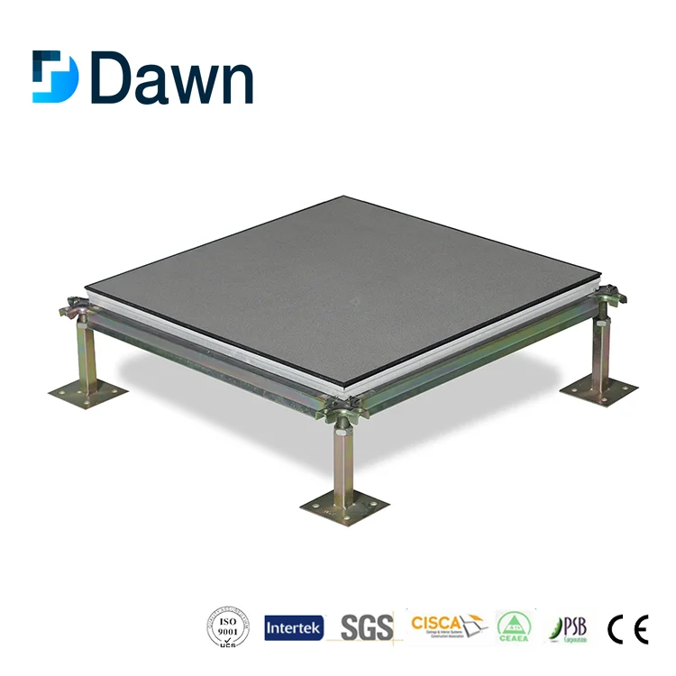 B-EC encased anti-static calcium sulphate raised access floor system