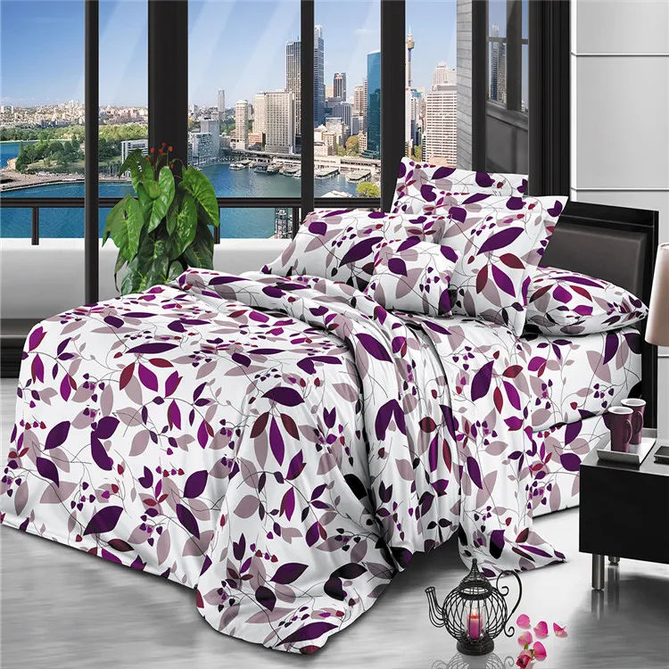 Factory sell high quality 240cm  140gsm 100% Polyester material disperse printing  fabric sheet fabric for bedsheet set