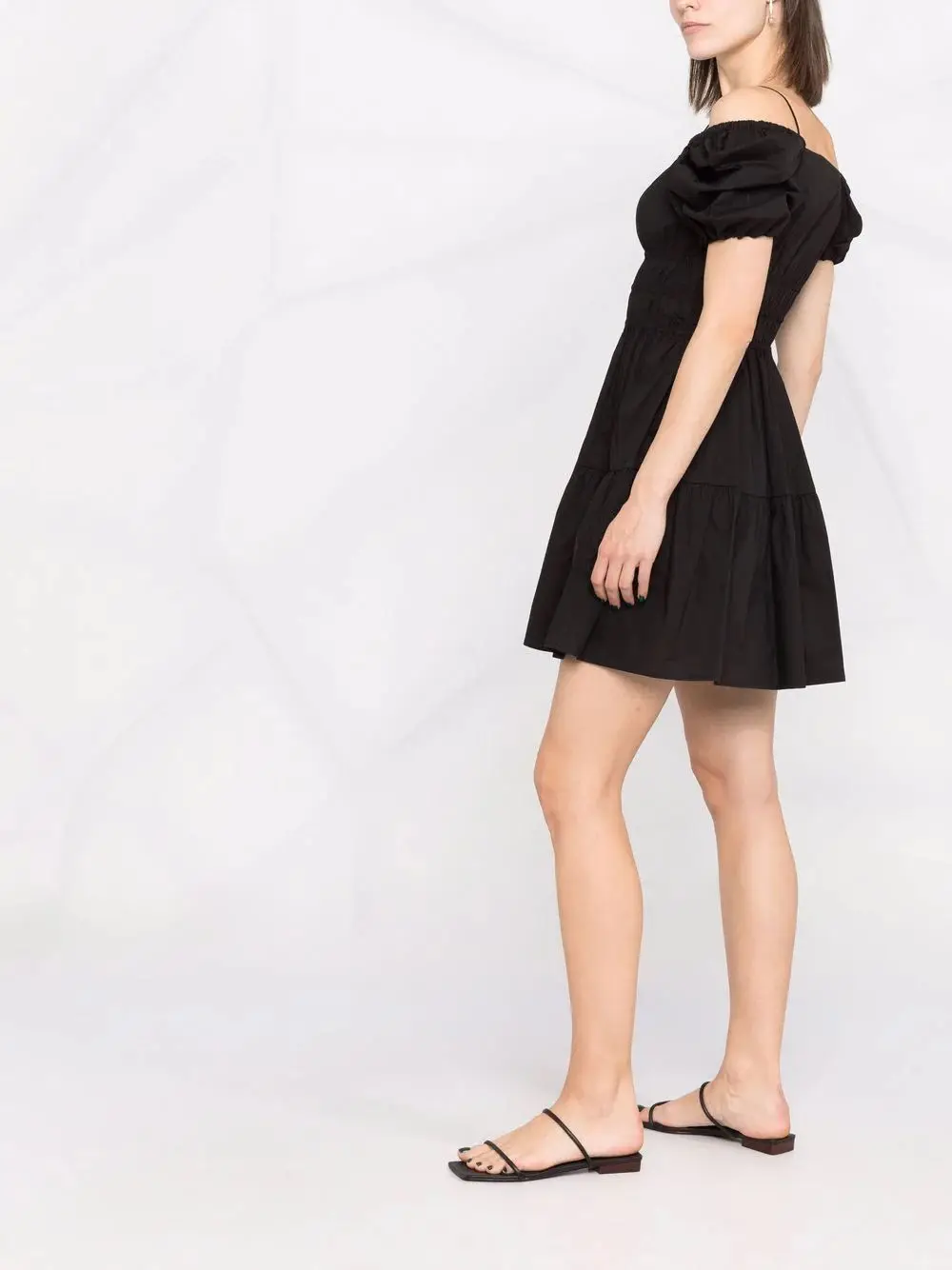 Turkey dresses women clothing summersexy off-the-shoulder sling umbrella mini dress wholesale