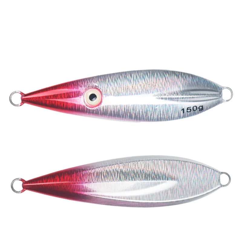 Hot sale cheap price 100g 130g 150g swimming sinking lure fish lead deep sea fishing lures 3d lure jig bait fishing