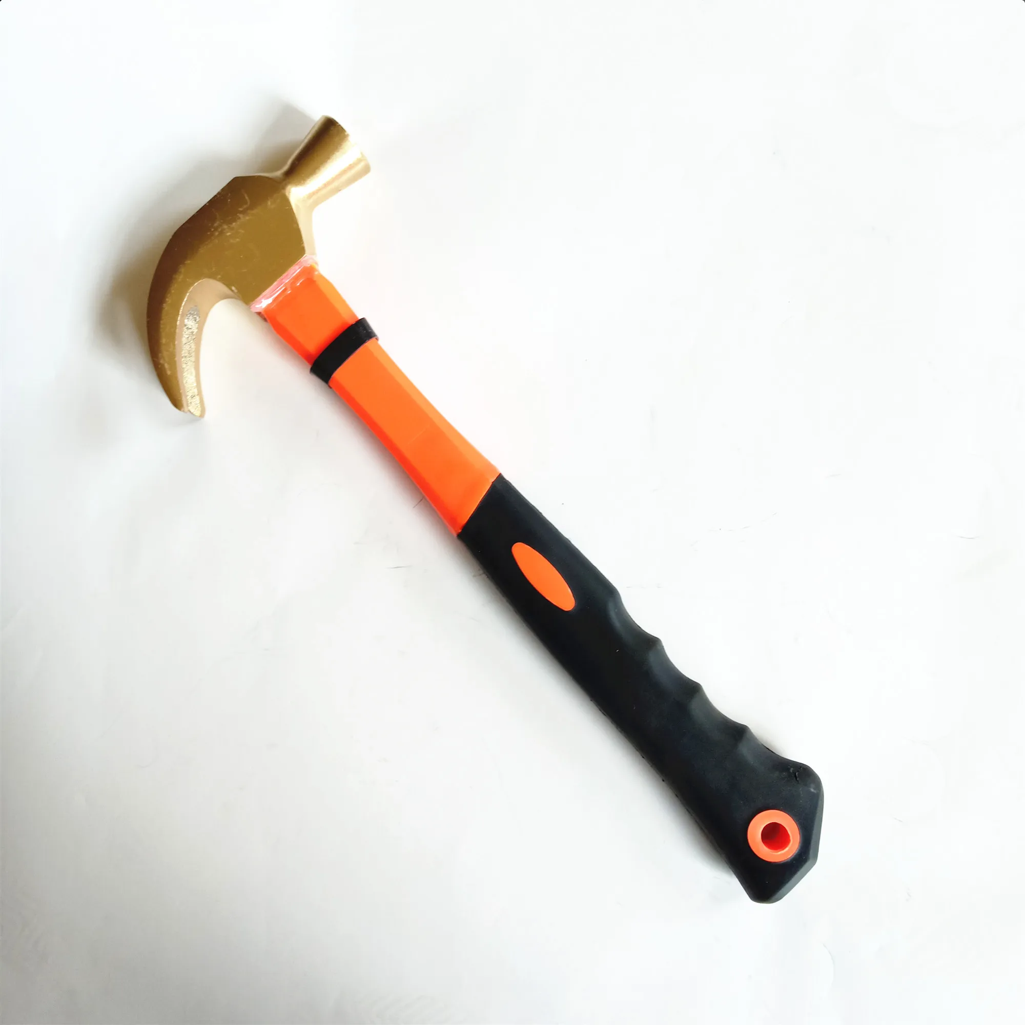 non sparking tools  fiber handle claw hammer brass hammer