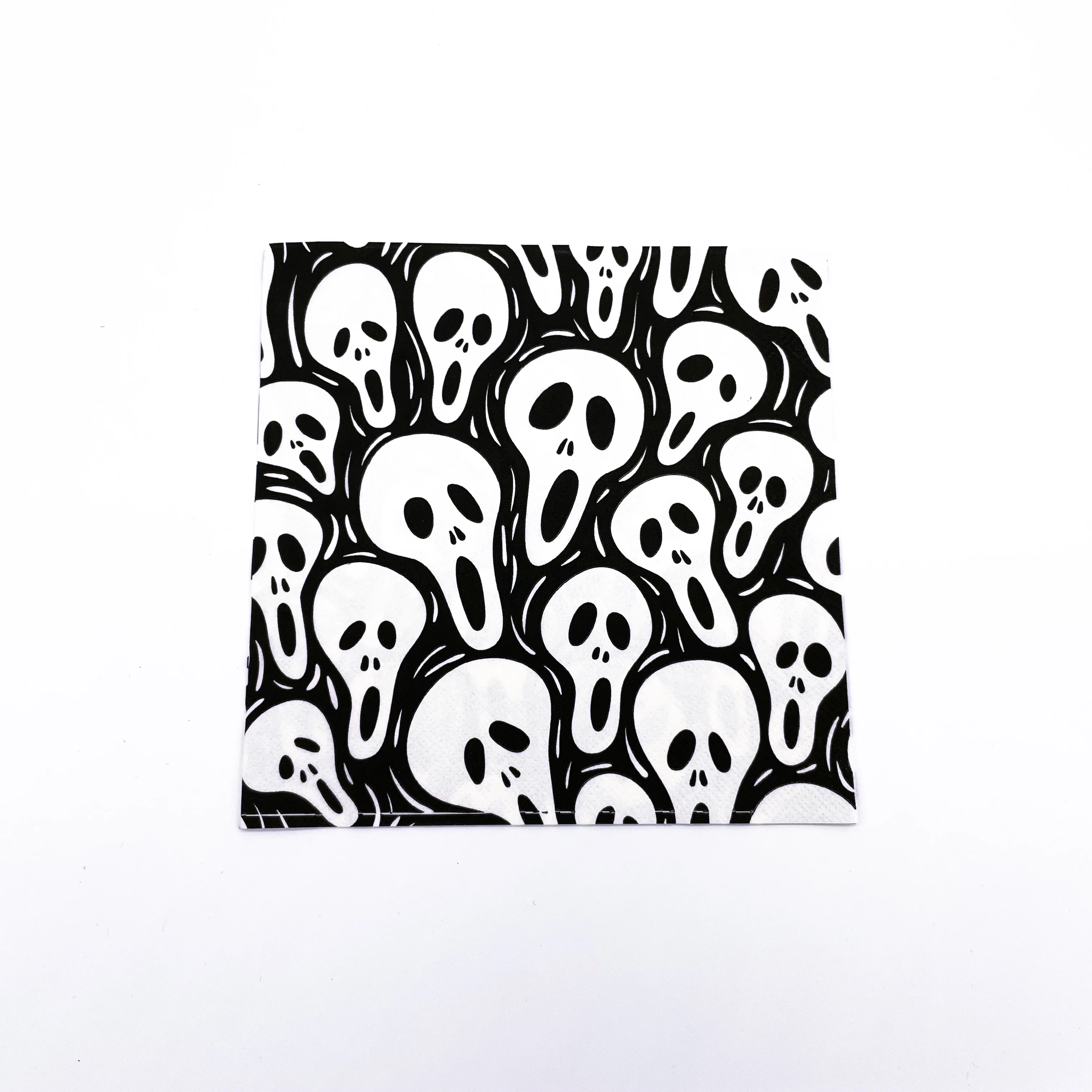 Printed Canva Napkin Napkins For Microwave Dishes Llama Tiusse Cellulose 200Gsm Serviette Tiof Openwork Machine Paper