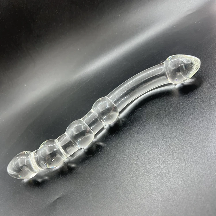 smooth . glass dildo  for . Prostate G SPOT Massager sex toy for women or men