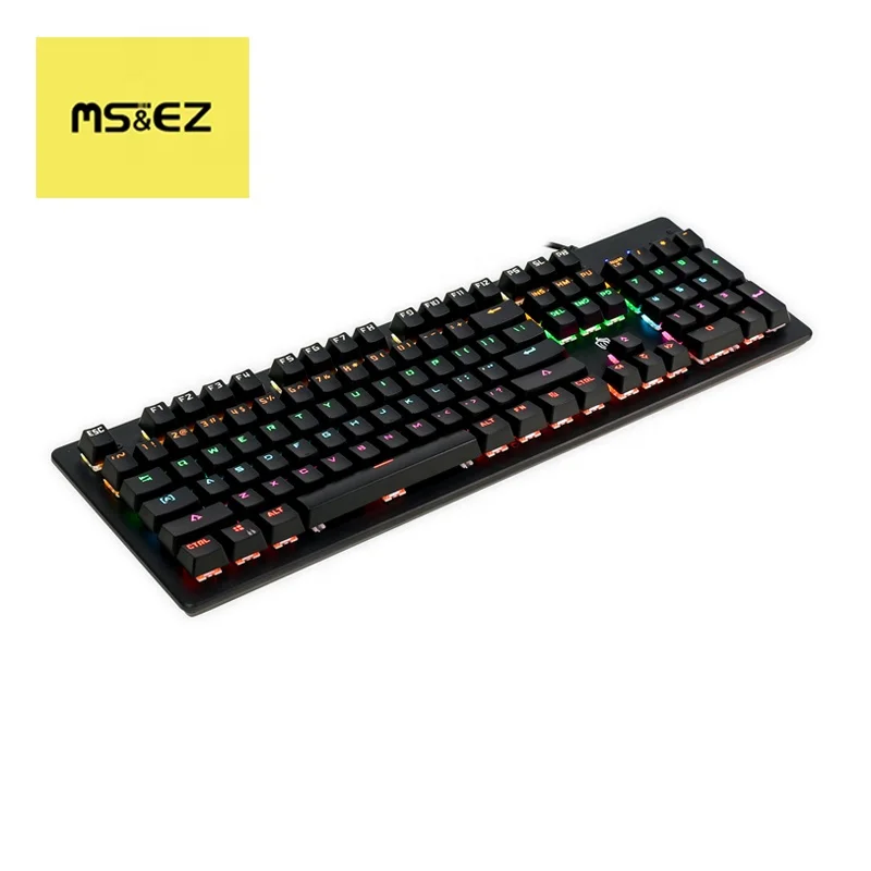 
Cyan Axis Wired 104 Keys Full Waterproof Full Mechanical Keyboard Gaming Mechanical Keyboard Keyboard Gaming 