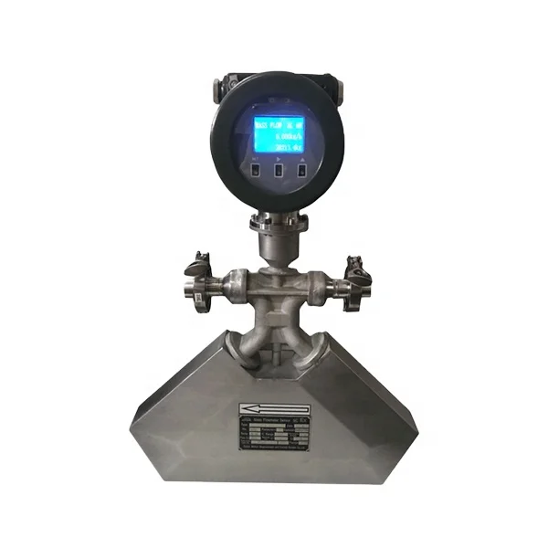 digital flow meter coriolis mass liquid flow meter