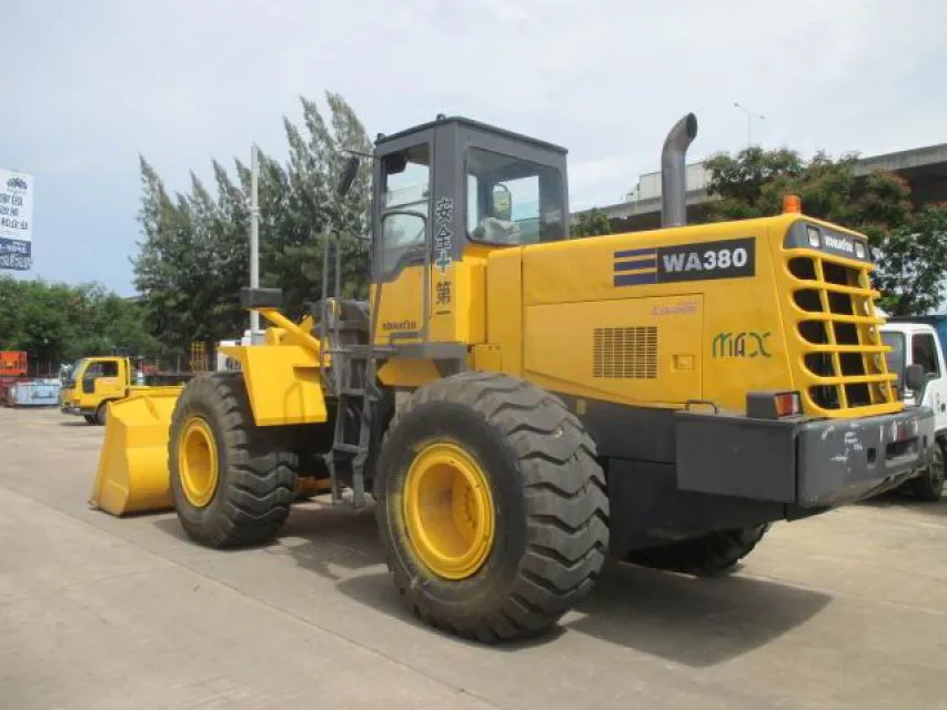 Guaranteed Quality Cheap price  KOMATS WA380-3 used komatsu wheel loader