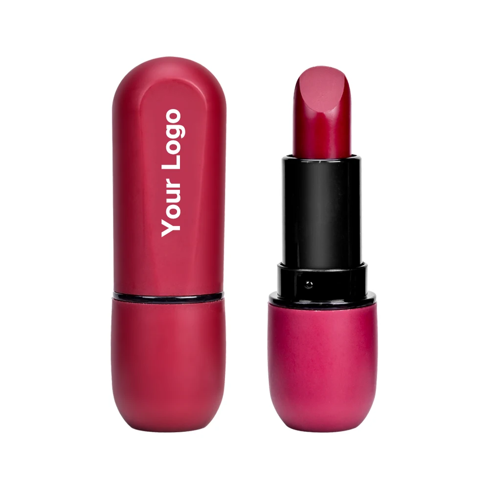 Red Lipstick Private Label Lipstick Box Lip Gloss Tubes With Custom Packaging