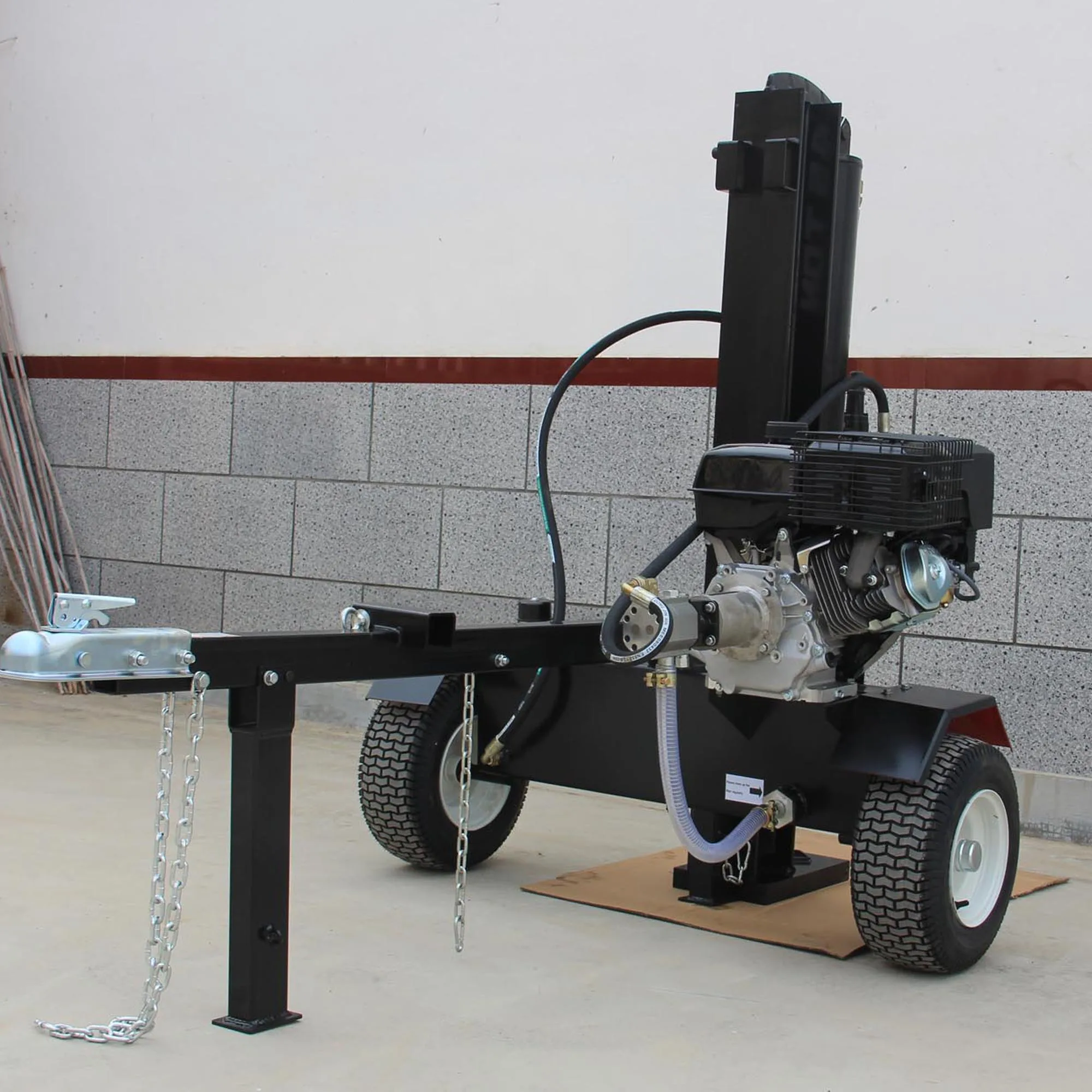 china professional manufacturer with competitive price 22t/40t standing wood splitter kinetic electric shandong woodsplitter