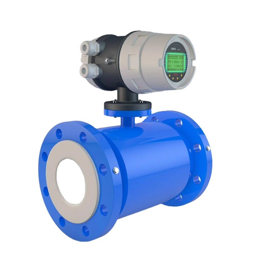 electromagnetic flow meter coriolis mass price Flange connection battery powered flowmeter. Patented product