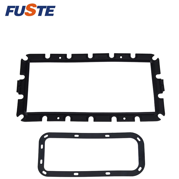 Customized Food Grade Rectangular Silicone Gasket Rubber Seal Gasket, Square EPDM Rubber Gasket