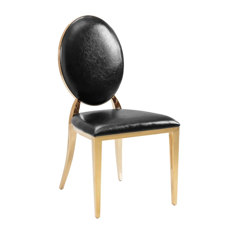 Современная обивка, золотой отель, ресторан, вечеринка, событие, свадьба, стул из нержавеющей стали для аренды