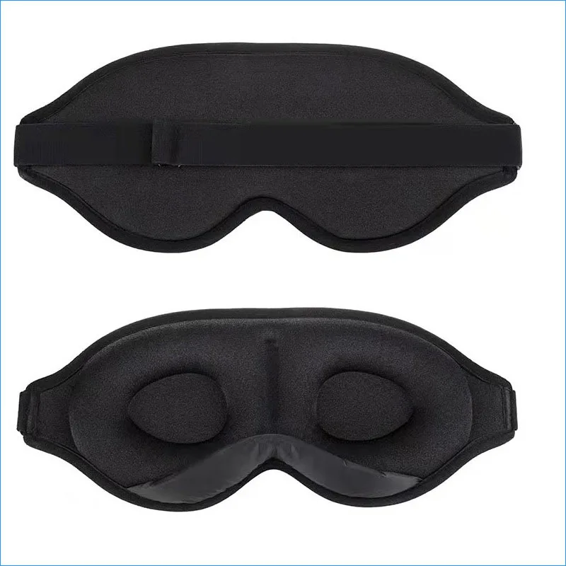 100% Blackout Sleeping Mask for Men Women, Soft and Comfortable Sleeping Mask for Blocking Light Eye Mask for Sleeping