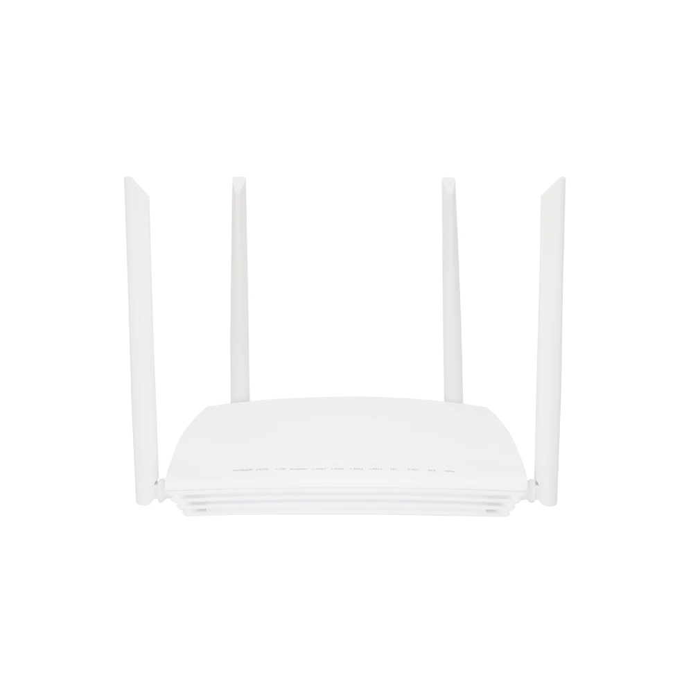 GPON ONU WiFi 6 Dual XPON ONT с 2 4g 5 g wifi AX1800 FTTX FTTH оборудование высокого шлюза пульт дистанционного управления