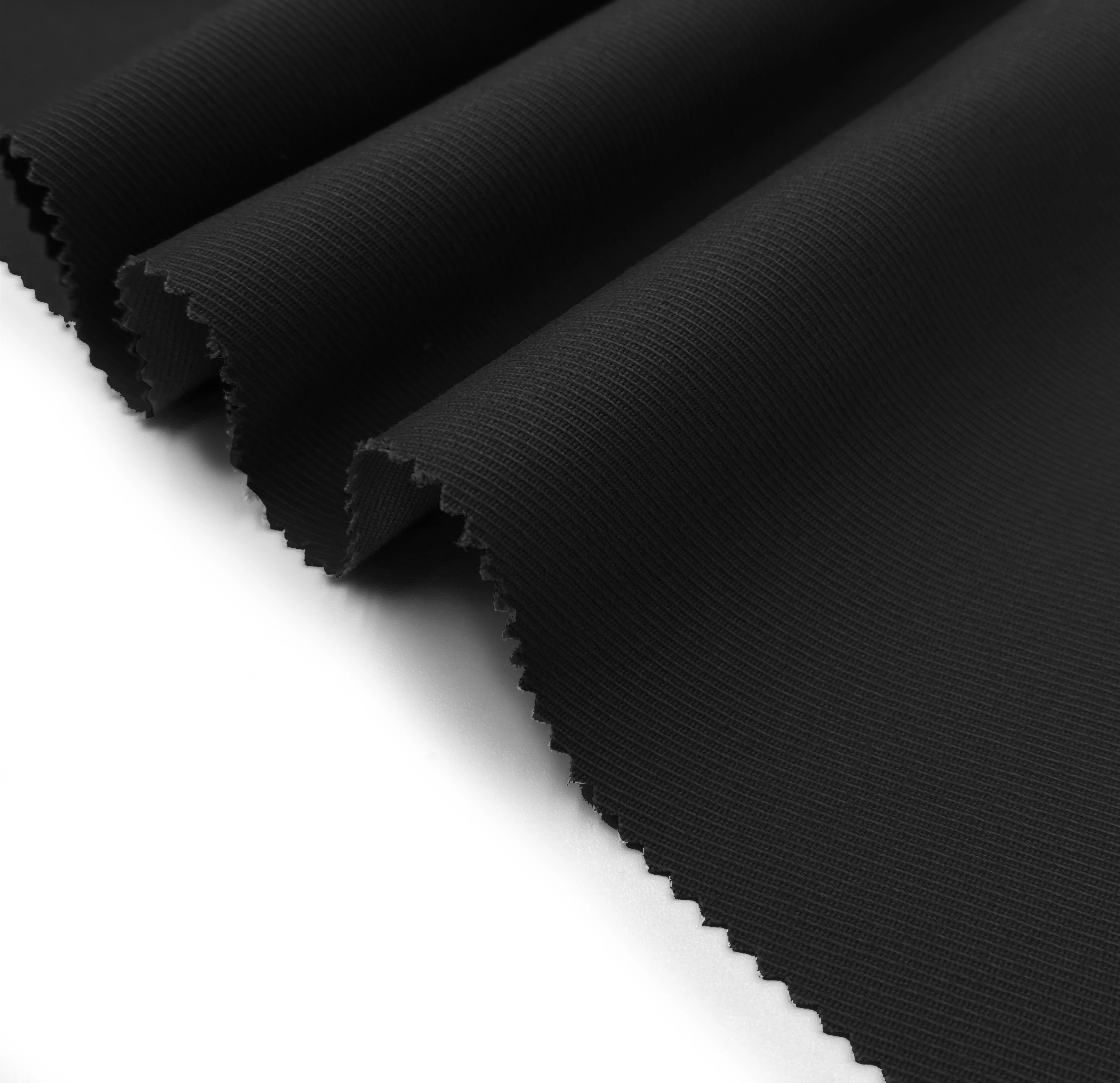 255gsm High Density Winter Thick Spandex Cotton Polyester Stretch Cotton Cavalry Twill Stocklot Fabric Textile Cotton For Pants